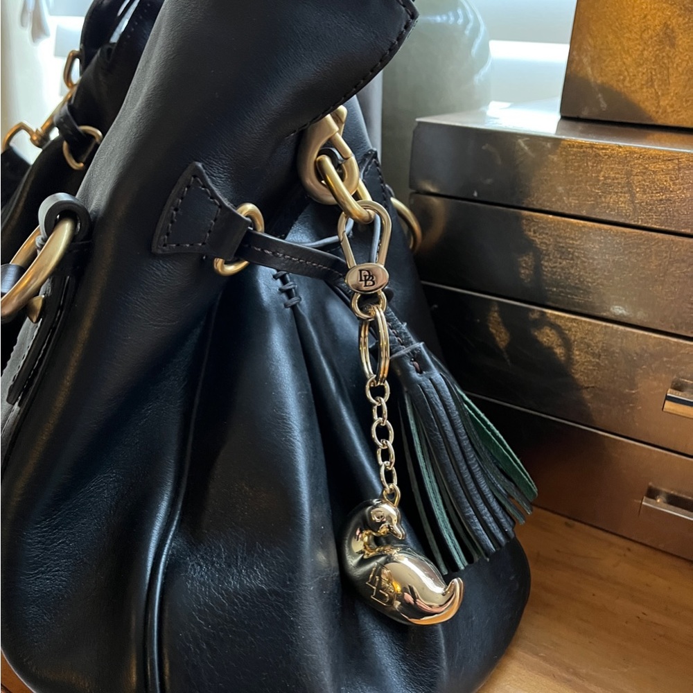 Dooney & Bourke Gold  Duck Keychain Fob
